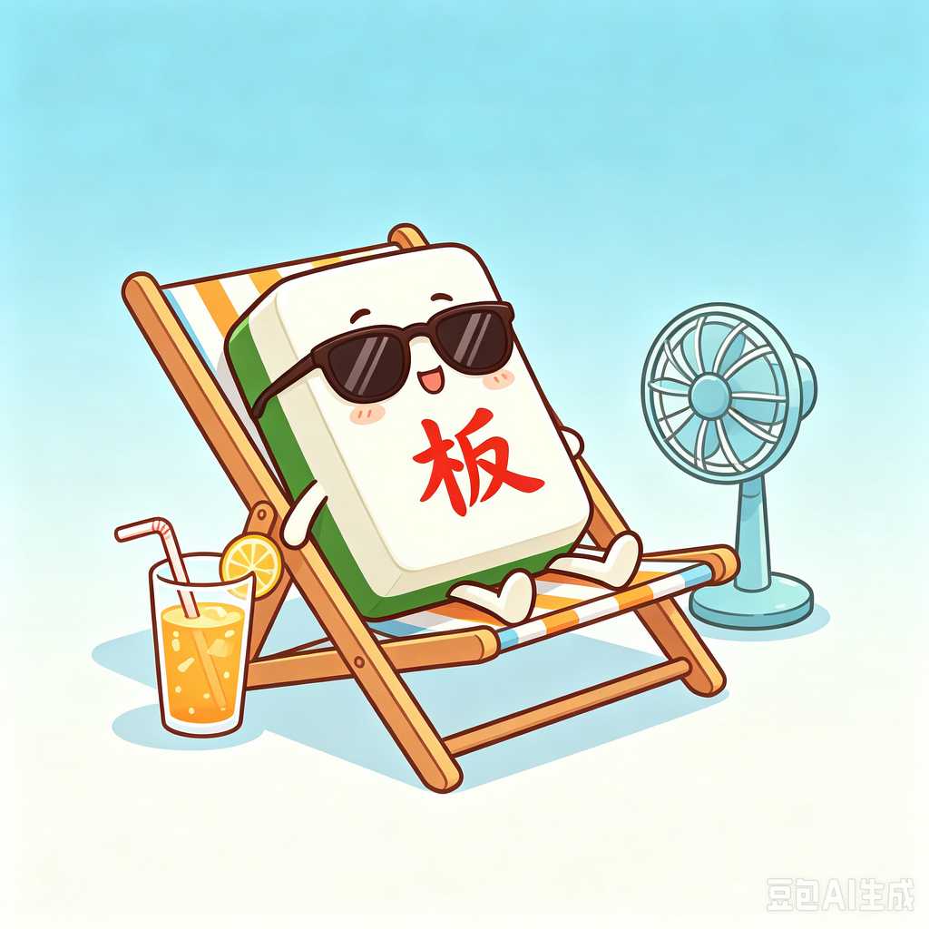 lounge leisure mahjong set