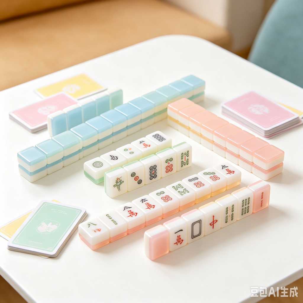 custom logo mahjong tiles