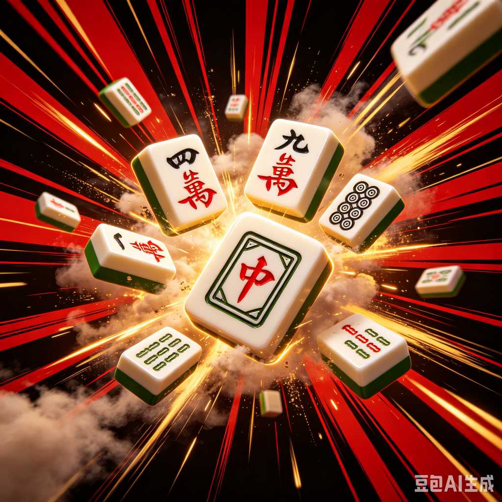 bright color mahjong tiles