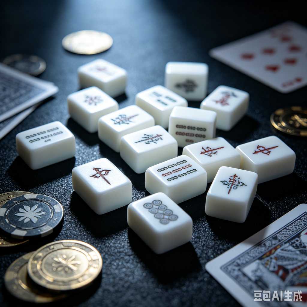 scratch resistant print mahjong set