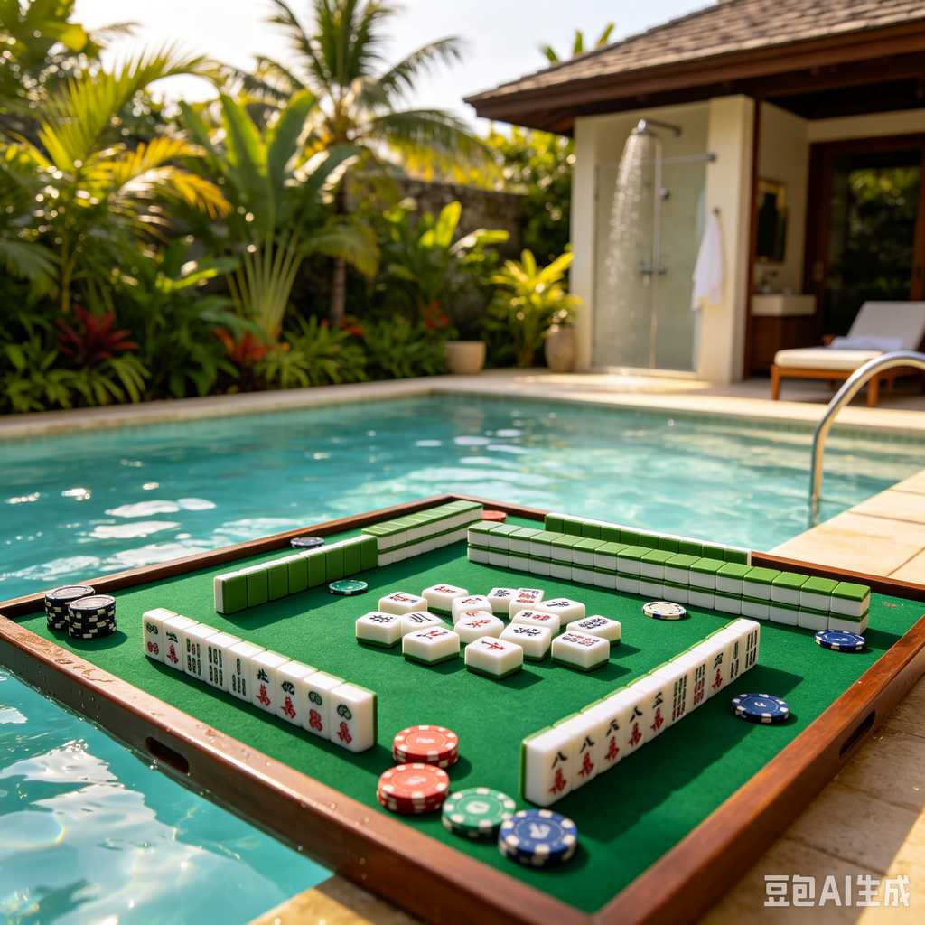 clear transparent mahjong tiles